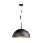 SLV Forchini 50 Lampa Wisząca Plastikowy Czarny | Nadaje Się Do 1x E27 