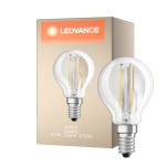 Ledvance Classic LED E14 Gruszka Włókno Przezroczysty 2.5W 250lm - 827 Bardzo Ciepła Biel | Zamienne 25W