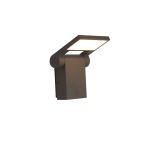 Ansell LED Światło ścienne Tempo 90D uchylny Grafit 10W 685lm - 830 Ciepła Biel | IP54