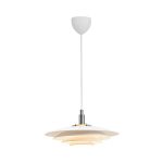 Nordlux Bretagne 38 Lampa Wisząca Metal Valkoinen | Nadaje Się Do 1x G9