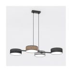 Emibig Lampa Wisząca Drumz Stal Czarny | Nadaje Się Do 4x E14 - Max 10W