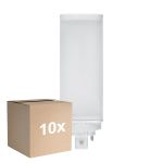 Opakowanie 10x Ledvance Dulux-T LED 10W - 830 Ciepła Biel | 4-Piny - Zamienne 26W
