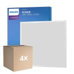Opakowanie 4x Philips LED Panel Ledinaire RC065B 28W 3400lm - 865 Światło Dzienne | 60x60cm - UGR <19