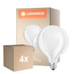 Opakowanie 4x Osram Classic LED E27 Globe Włókno Matowy 17W 2452lm - 827 Bardzo Ciepła Biel | Zamienne 150W