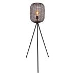 Eglo Lampa podłogowa Rinroe Stal Czarny | Nadaje Się Do E27