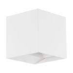 Eglo Światło Ścienne Calpi Aluminium Valkoinen Up & Down 3.3W 340lm - 830 Ciepła Biel | IP44 