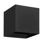 Eglo Światło Ścienne Calpi 3 Aluminium Czarny Up & Down 2.8W 420lm - 830 Ciepła Biel | IP54