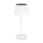 Eglo Lampa Stołowa Scordiano Solar Stal Valkoinen 2W 220lm - 830-840-865 CCT | IP44 - USB-C