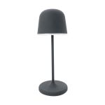 Eglo Lampa Stołowa Mannera-S Aluminium Czarny 1W 170lm - 825-830-840 CCT | IP54 - Touch Ściemnianie - USB-C