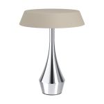 Eglo Lampa Stołowa Turcio Stal Chrome 5W 310lm - 825-830-840 CCT | IP44 - Touch Ściemnianie - USB-C