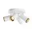Asto Tube Sufit Spot Aluminium Valkoinen | 4x GU10 Max. 10W - Ściemnianie