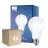 Opakowanie 4x Philips Classic LED Żarówka E27 Gruszka Matowy 13W 2000lm - 827 Bardzo Ciepła Biel | Zamienne 120W