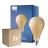 Opakowanie 2x Philips Classic LED Żarówka E27 Gruszka Złoty 7W 470lm - 818 Bardzo Ciepła Biel | Ściemnianie - Zamienne 40W