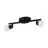 Eglo Lampa sufitowa Buzz-LED Stal Czarny 2x2.8W 2x250lm - 830 Ciepła Biel | IP20 - W Tym 2x GU10