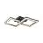 Eglo Lampa sufitowa Calliera Stal Czarny Złoty 18.4W 2500lm - 840 Zimna Biel | IP20 - Ściemnianie 
