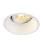 SLV Horn-T Spot Aluminium Valkoinen Okrągła | Aukko 97mm - Nadaje Się Do 1x GU10 