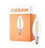 Osram Classic LED E14 świeca Włókno Przezroczysty 4W 470lm - 827 Bardzo Ciepła Biel | 3 Step Dim - Zamienne 40W