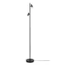 Nordlux Omari Lampa podłogowa Metal Czarny 6.4W 320lm - 827 Bardzo Ciepła Biel | Touch Ściemnianie