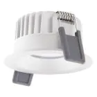 Ledvance LED Spot Fix Aluminium Valkoinen 8W 640lm 36D - 927 Bardzo Ciepła Biel | Aukko 68mm - IP44 - Najlepsze renderowanie kolorów - Ściemnianie