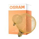 Osram Decor Spiral E27 Globe Włókno Złoty 3.5W 170lm - 818 Bardzo Ciepła Biel | Ściemnianie - Zamienne 15W