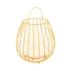 Nordlux Lampa Stołowa Jim To-Go Portable Akumulator Metal Pomarańczowy 3W 300lm - 827 Bardzo Ciepła Biel | 3-Stopniowy Ściemnianie 