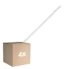 Opakowanie 4x Ledvance Oprawy Hermetyczne LED Paroizolacja Eco Slim 36W 4320lm - 840 Zimna Biel | 120cm