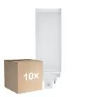 Opakowanie 10x Ledvance Dulux-TE LED 10W 1100lm - 840 Zimna Biel | 4-Piny - Zamienne 26W