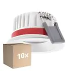 Opakowanie 10x Ledvance LED Spot Fire Rated Aluminium Valkoinen 8W 680lm 36D - 930 Ciepła Biel | Aukko 68mm - IP65 - Najlepsze renderowanie kolorów - Ściemnianie