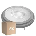 Opakowanie 6x Ledvance Superior LED Spot Reflektor G53 AR111 7.4W 450lm 24D - 927 Bardzo Ciepła Biel | Najlepsze renderowanie kolorów - Ściemnianie - Zamienne 50W