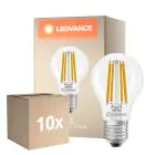 Opakowanie 10x Ledvance Classic LED E27 Gruszka Włókno Przezroczysty 11W 1521lm - 827 Bardzo Ciepła Biel | Zamienne 100W