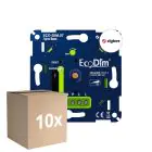 Opakowanie 10x EcoDim.07 Ściemniacz LED Zigbee Basic Naciśnij/Przekręć 0-200W (RC)