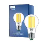 Philips MASTER LED Żarówka Ultra Efficient E27 Gruszka Przezroczysty 7.3W 1535lm - 840 Zimna Biel | Zamienne 100W