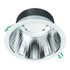 Philips LED Downlight Coreline DN142B Aluminium Valkoinen 19.2W 2300lm 60D - 830 Ciepła Biel | Aukko 200mm - IP20 - UGR