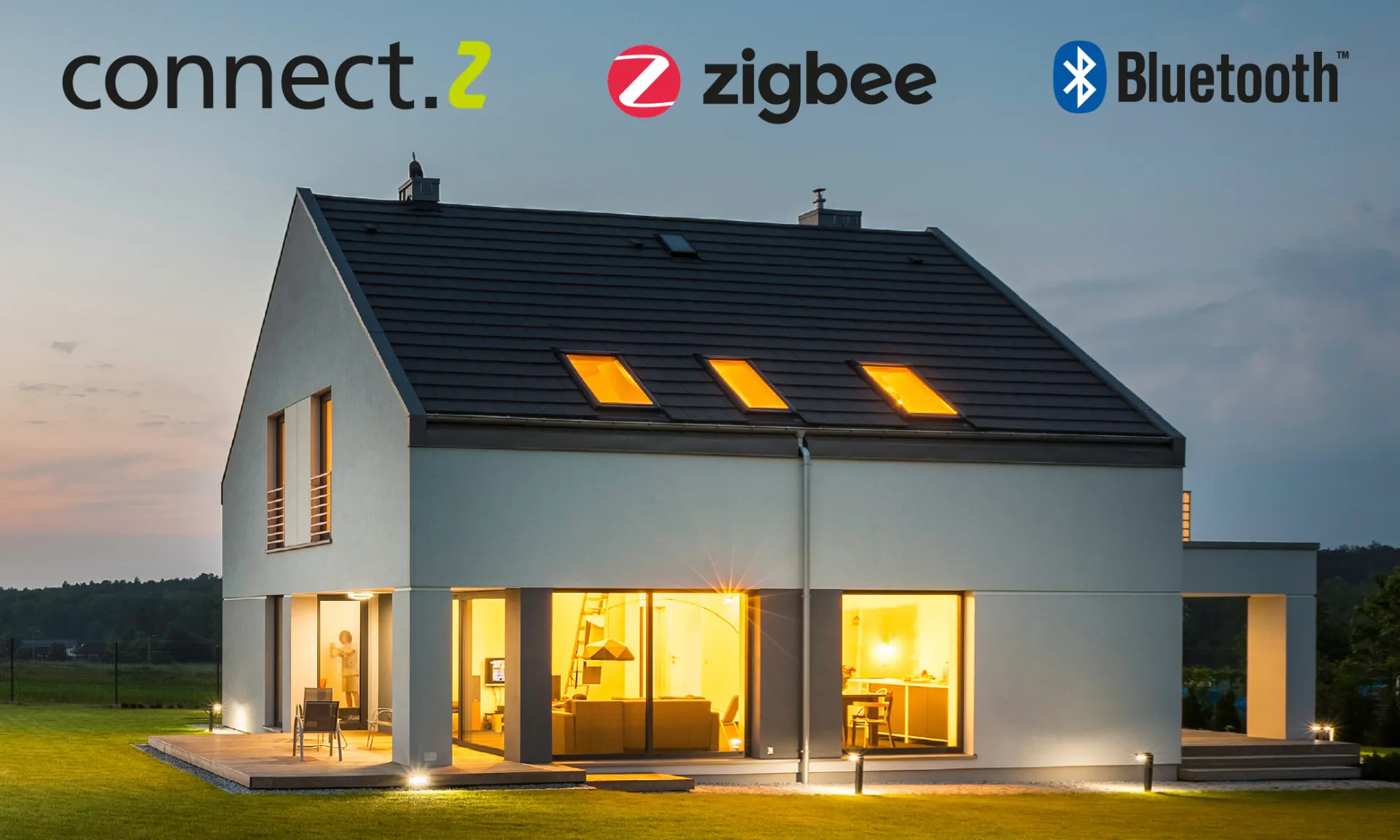 Dom z łącznością EGLO connect.z